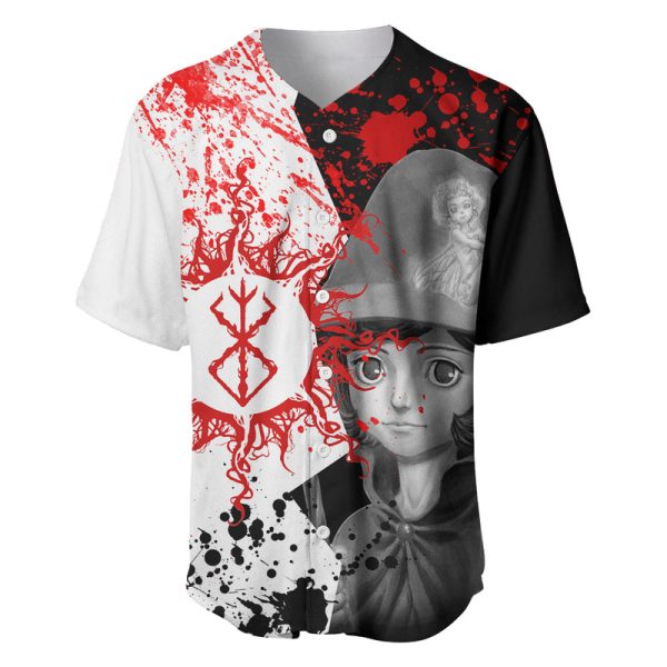 Schierke Berserk Baseball Jersey Anime Japan Style For Men and Women Jezsport.com