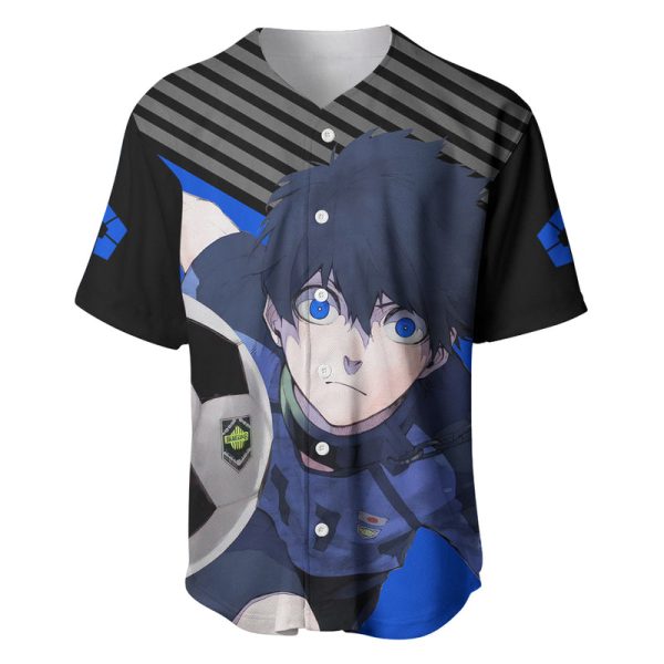 Yoichi Isagi Blue Lock Baseball Jersey Anime Style For Men and Women Jezsport.com