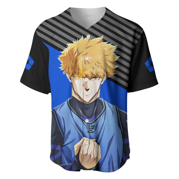 Rensuke Kunigami Blue Lock Baseball Jersey Anime Style For Men and Women Jezsport.com