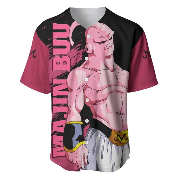 Skinny Majin Buu Baseball Jersey Jezsport.com