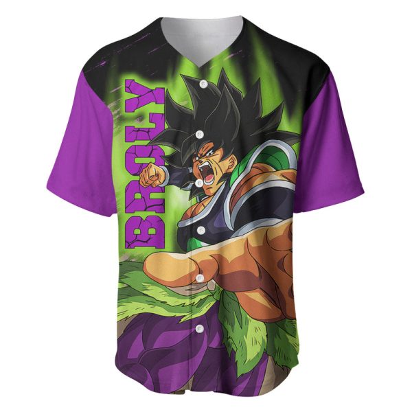 Super Broly Baseball Jersey Jezsport.com