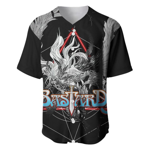 Dark Schneider Basrard Baseball Jersey Anime Style For Men and Women Jezsport.com