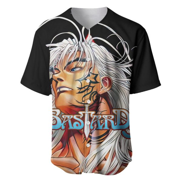 Dark Schneider Basrard Baseball Jersey Anime Style For Men and Women Jezsport.com