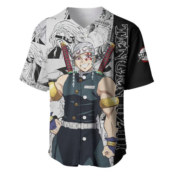 Tengen Uzui - Manga Style Baseball Jersey For Men and Women Jezsport.com