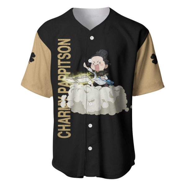 Black Bull Charmy Baseball Jersey For Men and Women Jezsport.com