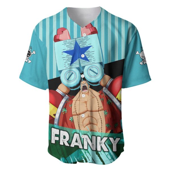 Franky One Piece Baseball Jersey For Men and Women Jezsport.com