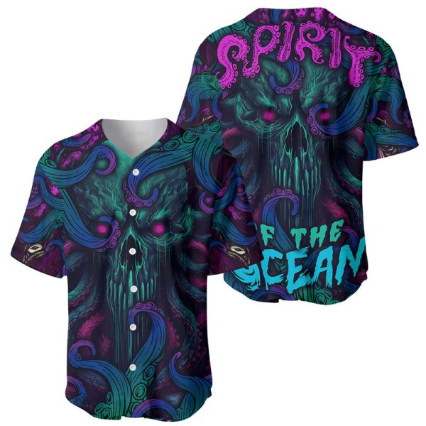 Spirit Of the Ocean Baseball Jersey For Men and Women Jezsport.com