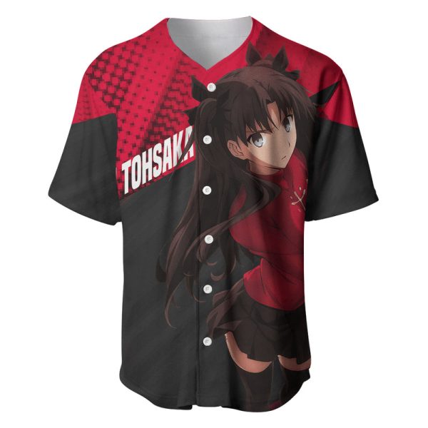 Rin Tohsaka Baseball Jersey For Men and Women Jezsport.com