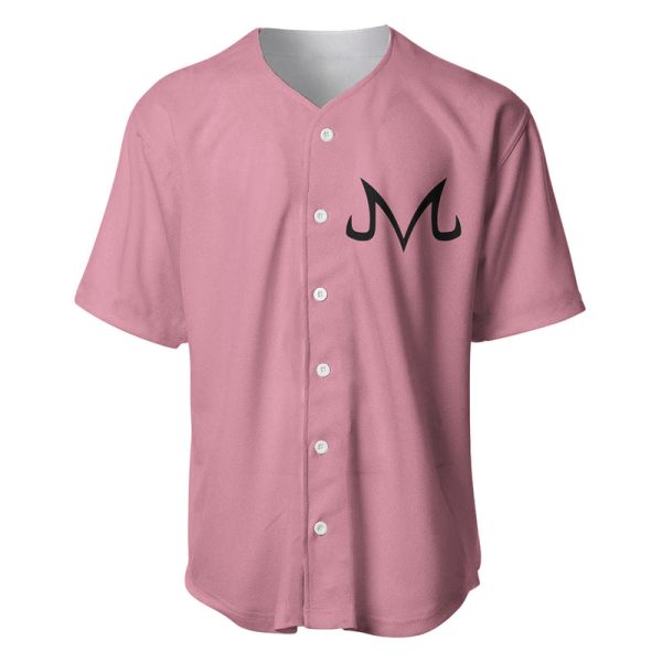 Majin Buu Dragon Ball Anime Baseball Jersey Jezsport.com