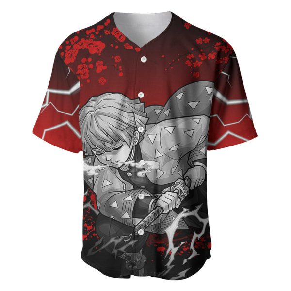 Zenitsu - Japan Art Baseball Jersey For Men and Women Jezsport.com