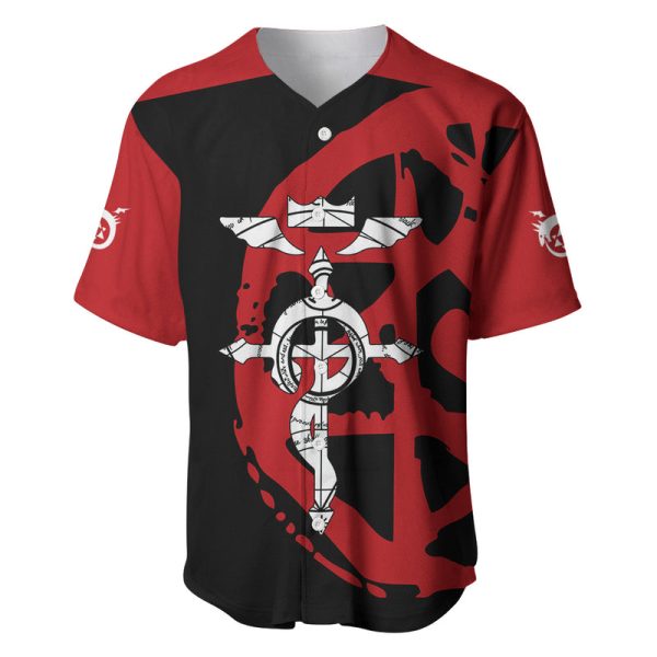 Fullmetal Baseball Jersey Achemist For Men and Women Jezsport.com