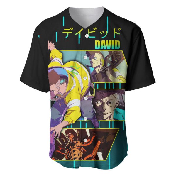 Cyberpunk David Martinez Baseball Jersey Jezsport.com