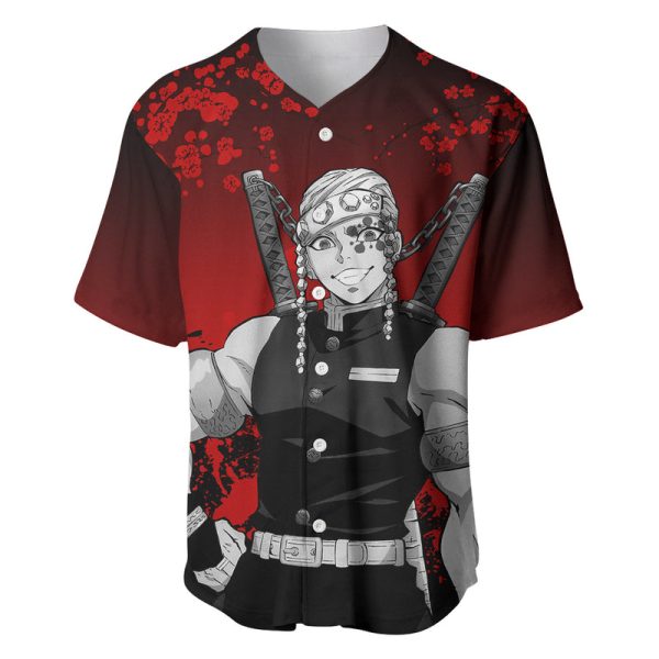 Tengen Uzui Japan Art Baseball Jersey Jezsport.com