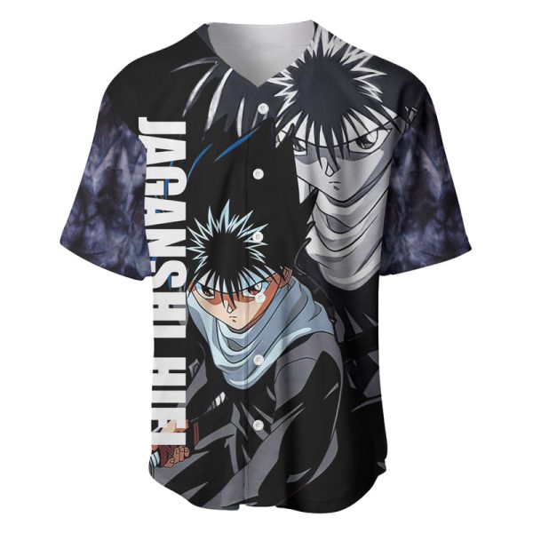 Hiei Baseball Jersey YuYu Hakusho For Men and Women Jezsport.com