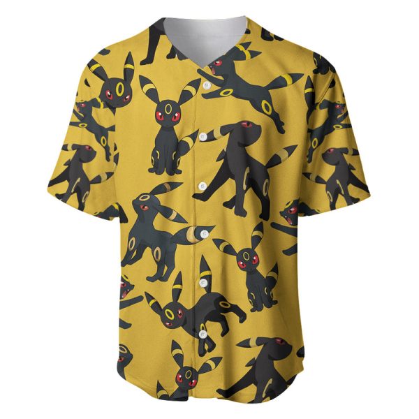 Umbreon Pattern Style Baseball Jersey Jezsport.com