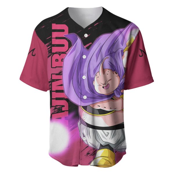 Fat Majin Buu - Dragon Ball Baseball Jersey Jezsport.com