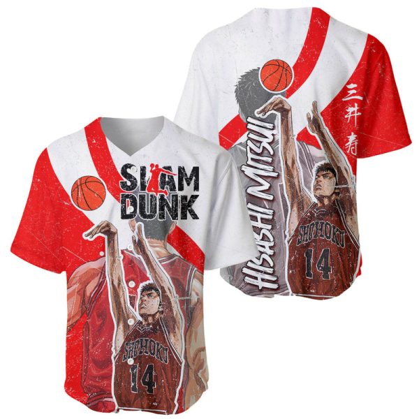 SLAMDUNK Movie Baseball Jersey Mitsui Hisashi The MVP For Men and Women Jezsport.com