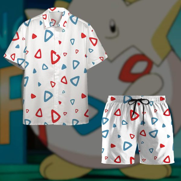 3D Togepi Egg Hawaii Shirt, Summer Shirt For Men and Women Jezsport.com