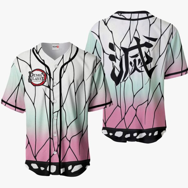 Demon Slayer Shinobu Baseball Jersey For Men and Women Jezsport.com