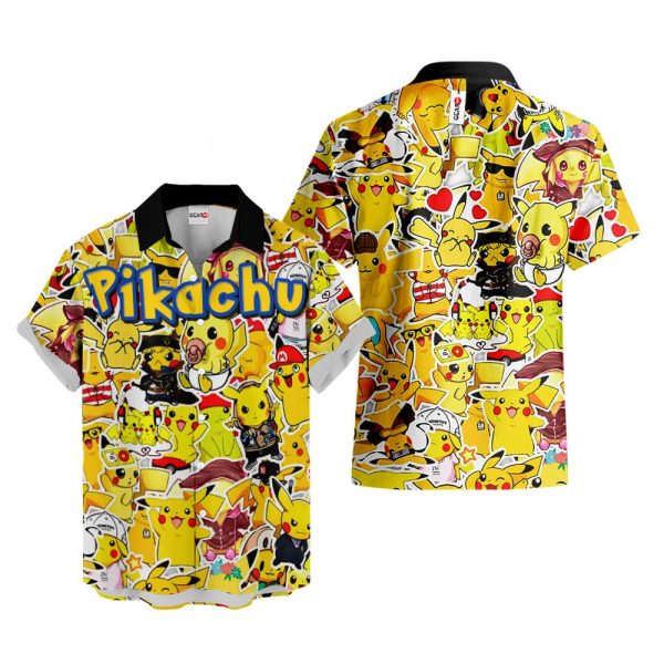 Pikachu Hawaiian Shirt, Summer Shirt For Men and Women Jezsport.com