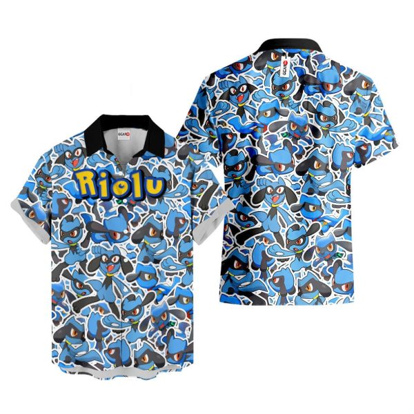 Pokemon Riolu Hawaiian Shirt, Summer Shirt For Men and Women Jezsport.com