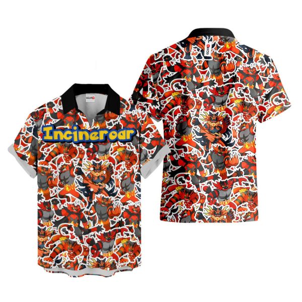 Incineroar Hawaiian Shirt, Summer Shirt For Men and Women Jezsport.com