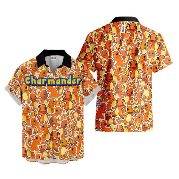 Pokemon Charmander Hawaiian Shirt, Summer Shirt For Men and Women Jezsport.com