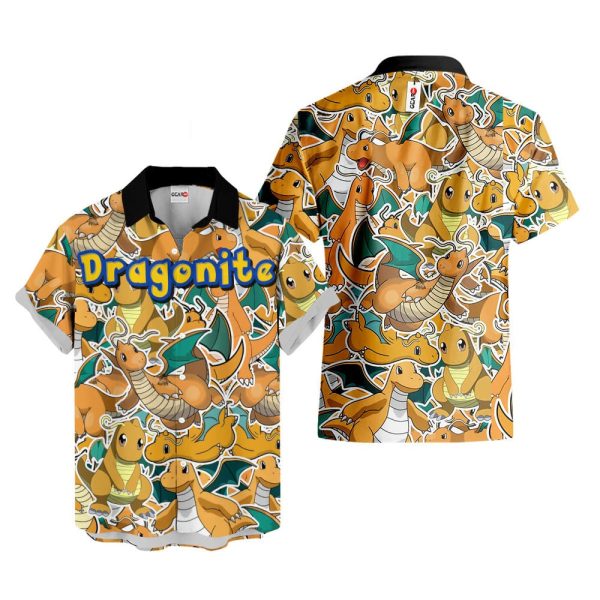 Pokemon Dragonite Hawaiian Shirt, Summer Shirt For Men and Women Jezsport.com