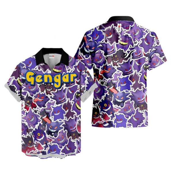 Pokemon Gengar Hawaiian Shirt, Summer Shirt For Men and Women Jezsport.com