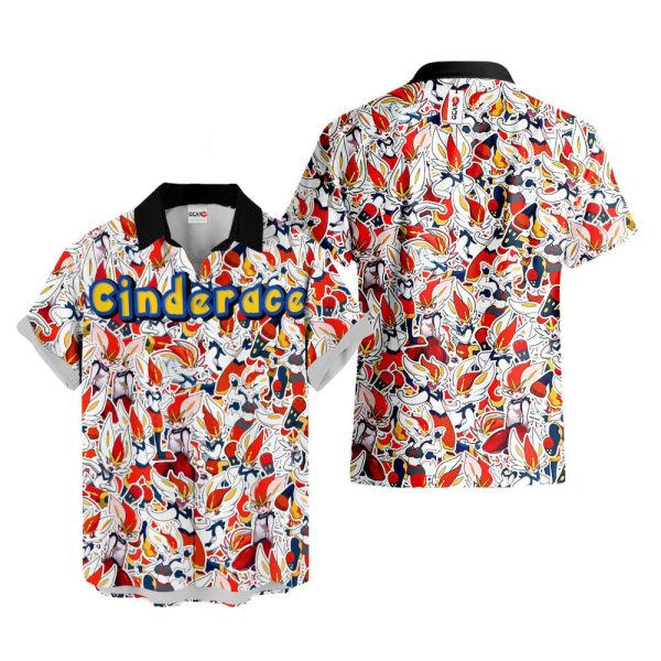 Pokemon Cinderace Hawaiian Shirt, Summer Shirt For Men and Women Jezsport.com