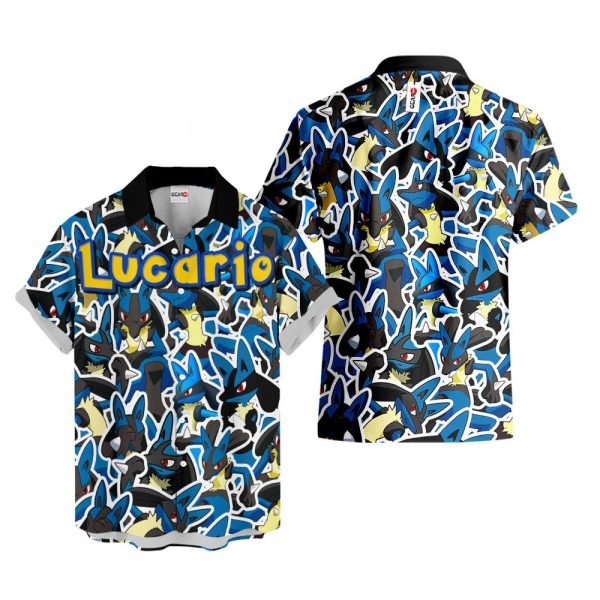 Pokemon Lucario Hawaiian Shirt, Summer Shirt For Men and Women Jezsport.com