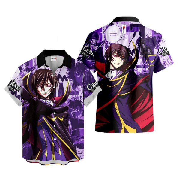 Lelouch Lamperouge Hawaiian Shirt, Summer Shirt For Men and Women Jezsport.com