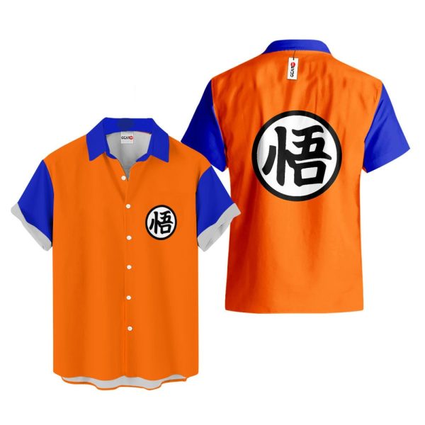 Dragonball Goku Hawaiian Shirt, Summer Shirt For Men and Women Jezsport.com