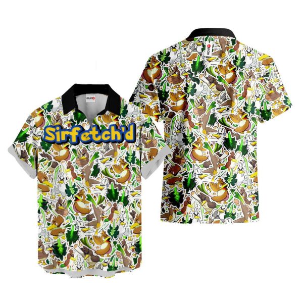 Pokemon Sirfetch'd Hawaiian Shirt, Summer Shirt For Men and Women Jezsport.com