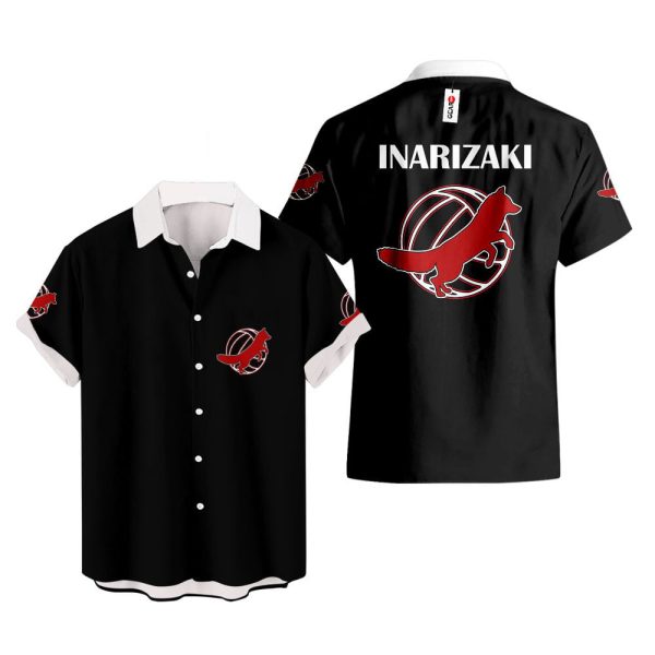 Inarizaki Uniform Hawaiian Shirt, Summer Shirt For Men and Women Jezsport.com