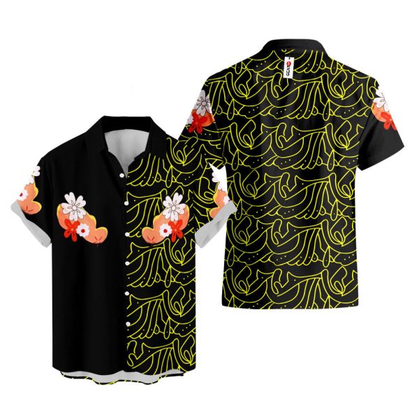 Muzan Kibutsuji Hawaiian Shirt, Summer Shirt For Men and Women Jezsport.com