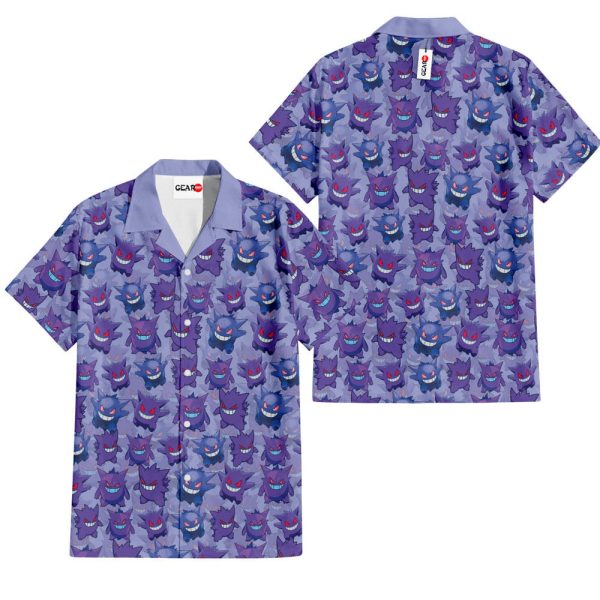 Pokemon Gengar Hawaiian Shirt, Summer Shirt For Men and Women Jezsport.com