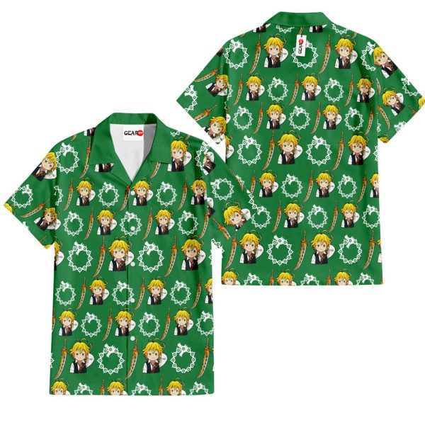 Meliodas Dragon's Sin of Wrath Hawaiian Shirt, Summer Shirt For Men and Women Jezsport.com