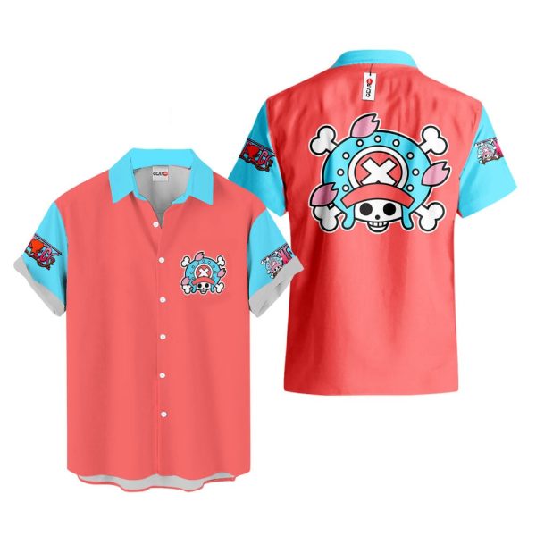 Anime One Piece Tony Tony Chopper Hawaiian Shirt, Summer Shirt For Men and Women Jezsport.com