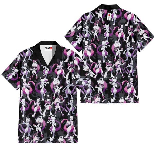 Pokemon Mewtwo Hawaiian Shirt, Summer Shirt For Men and Women Jezsport.com