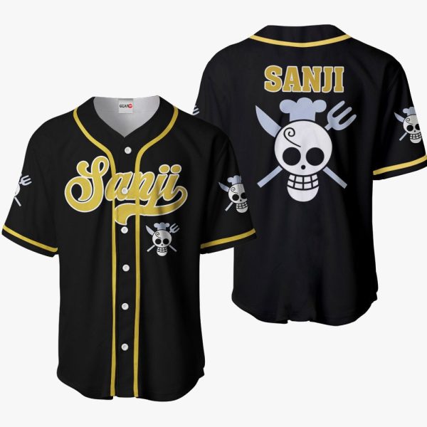 Vinsmoke Sanji Symbol Baseball Jersey For Men and Women Jezsport.com