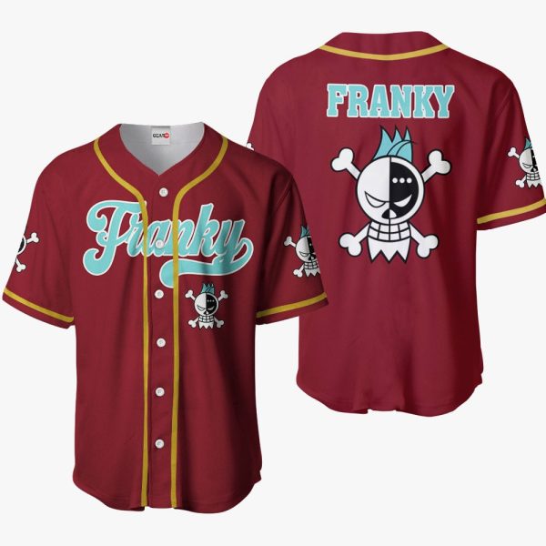 Anime Pokemon Franky Symbol Baseball Jersey For Men and Women Jezsport.com