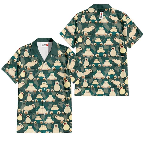 Pokemon Snorlax Hawaiian Shirt, Summer Shirt For Men and Women Jezsport.com