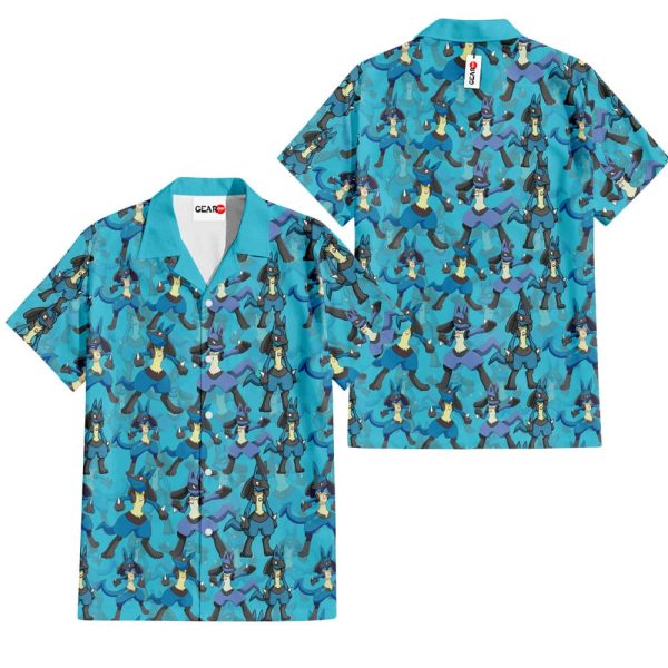 Pokemon Lucario Hawaiian Shirt, Summer Shirt For Men and Women Jezsport.com