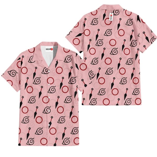 Sakura Haruno Hawaiian Shirt, Summer Shirt For Men and Women Jezsport.com