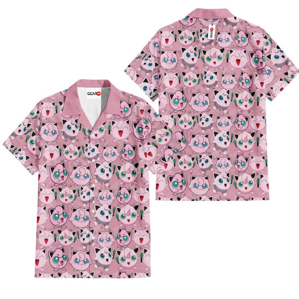 Pokemon Jigglypuff Hawaiian Shirt, Summer Shirt For Men and Women Jezsport.com