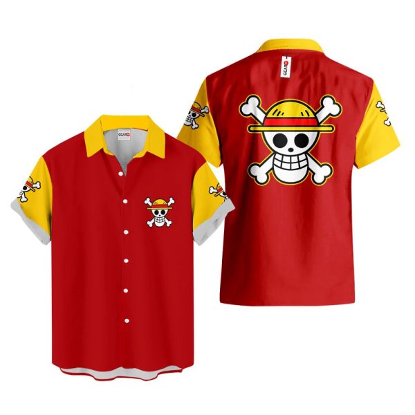 Anime One Piece Monkey D. Luffy Hawaiian Shirt, Summer Shirt For Men and Women Jezsport.com