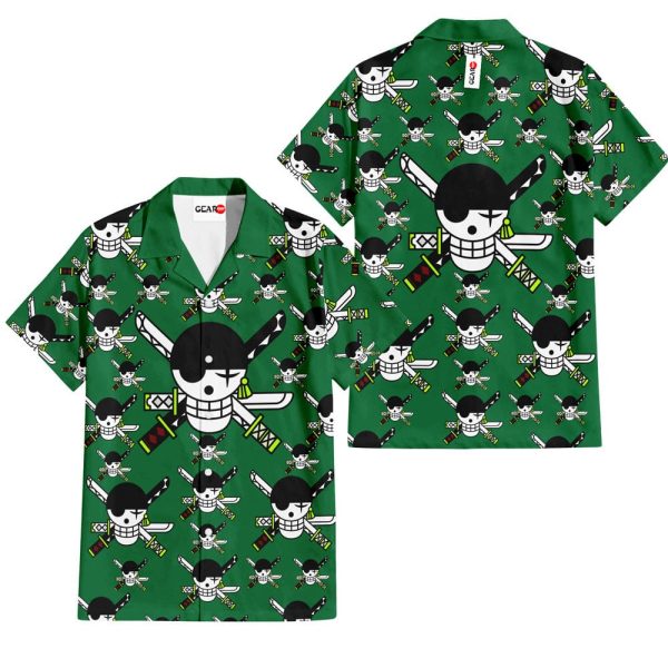 Roronoa Zoro Symbols Hawaiian Shirt, Summer Shirt For Men and Women Jezsport.com