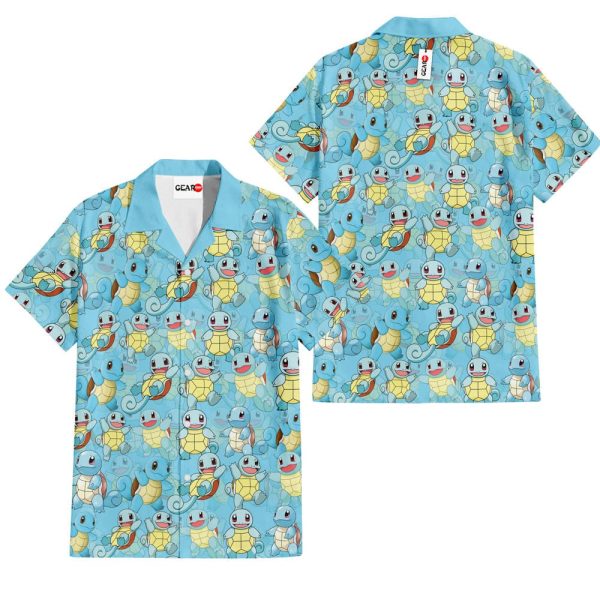 Pokemon Squirtle Hawaiian Shirt, Summer Shirt For Men and Women Jezsport.com