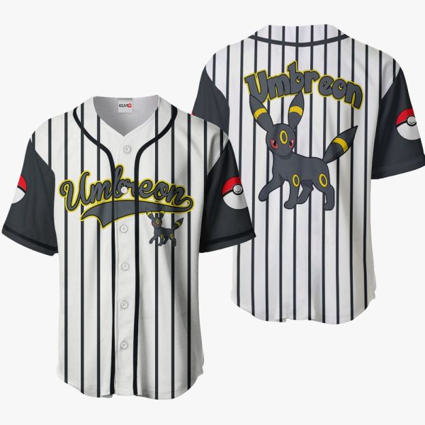 Pokemon Umbreon Baseball Jersey For Men and Women Jezsport.com